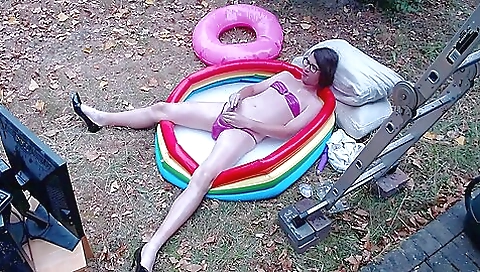 Outdoor Wam Sissy Gurl In Pink Pvc Micro Bikini Oiled Up And Drenched In Milky Water Plays With Herself No Cum Outdoor Wam Sissy Gurl In Pink Pvc Micro Bikini Oiled Up And Drenched In Milky Water Plays With Herself No Cum