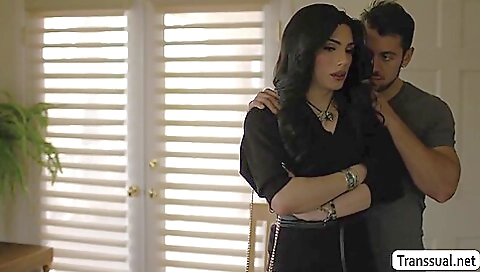 Slim Trans Woman Gets Bareback Fucked By Her Ex