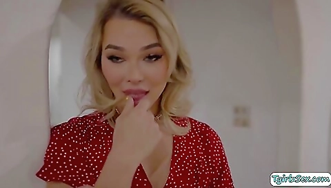 Blonde Ts Emma Rose Deepthroat And Anal Blonde Ts Emma Rose Deepthroat And Anal