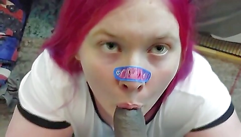Cute Catgirl Bbw Tranny Gets Cumshot From Bbc