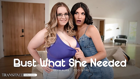 Hot mature and busty lesbian action