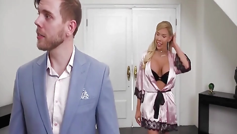 Milf gets a little after fear by her